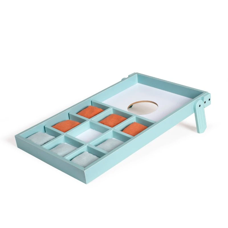 Livoo Bean Bag Game 2-i-1 FSC Træ Havespil 96-JEU002  color Sort