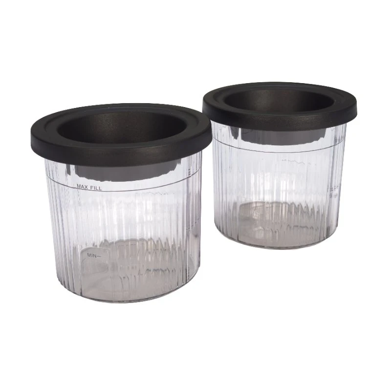 Hâws Bægre til Ismaskine 500ml 2 stk 30-ICM95C  color Sort