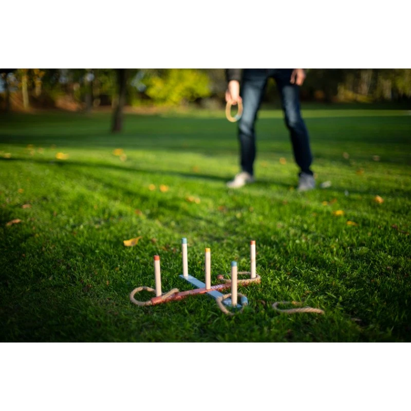 Livoo Ringspil FSC Træ 96-JEU004  color Sort