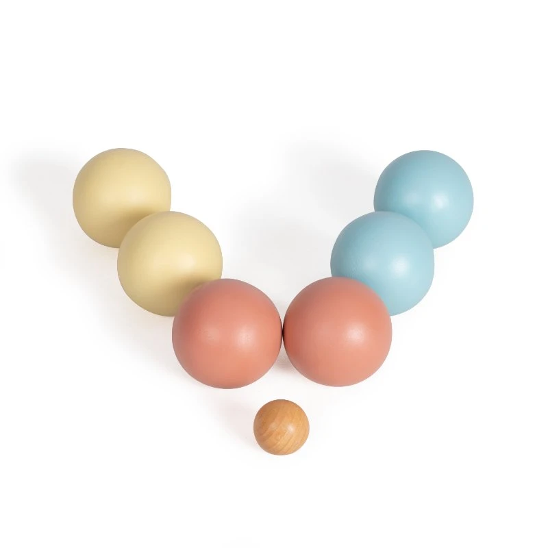 Livoo Petanque Sæt FSC Træ 96-JEU003  color Sort