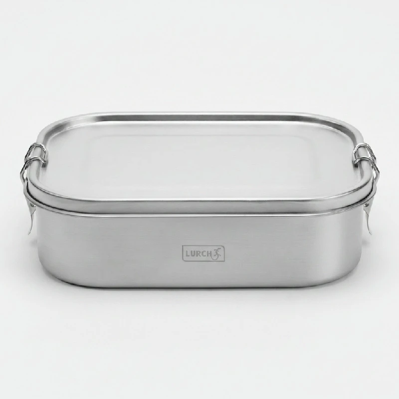 Lurch Snap Madkasse Rustfrit Stål 1400ml LU240882 by LURch color Sort