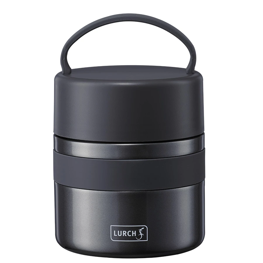 Lurch Iso-Pot 2.0 Termoflaske Rustfrit Stål Grå 500ml LU240847 by LURch color Sort