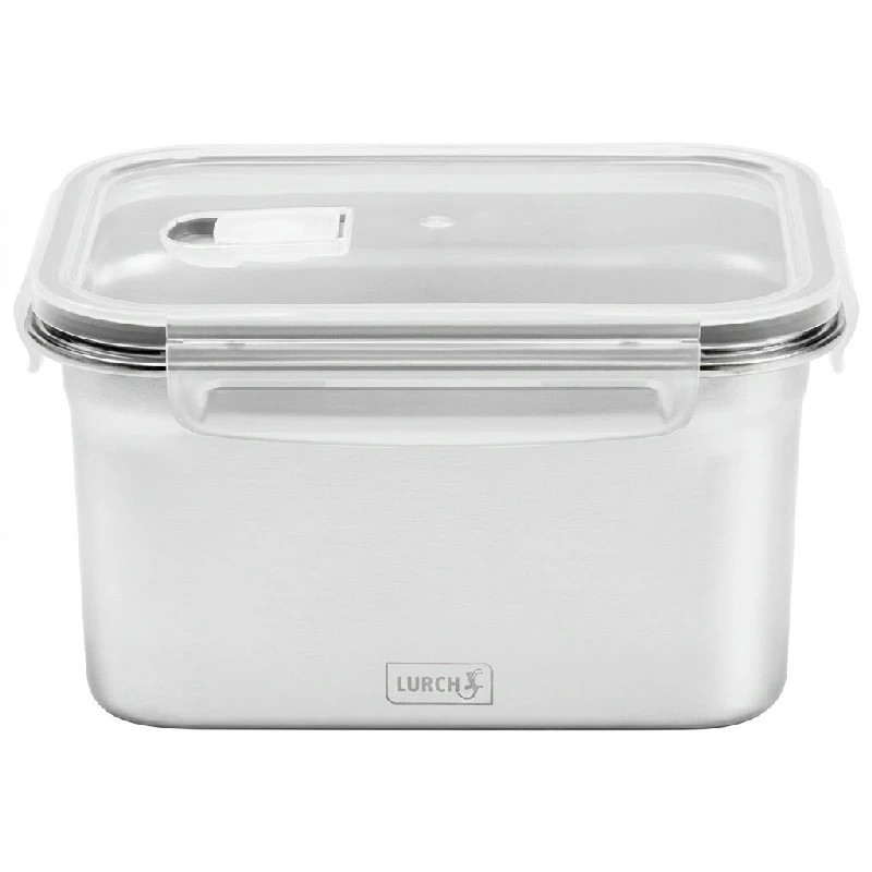 Lurch Madkasse Safety Rustfrit Stål 2L LU240895 by LURch color Sort