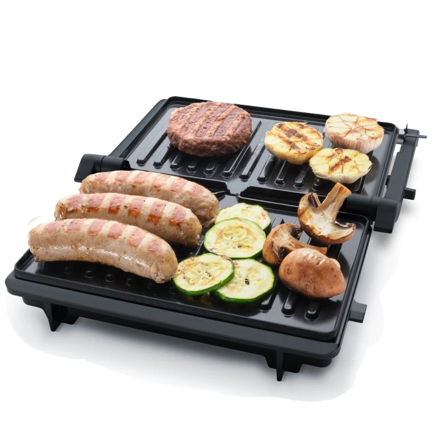 Steba FG10 Grillino Kontaktgrill Sort 28cm STFG10 by Steba color Sort