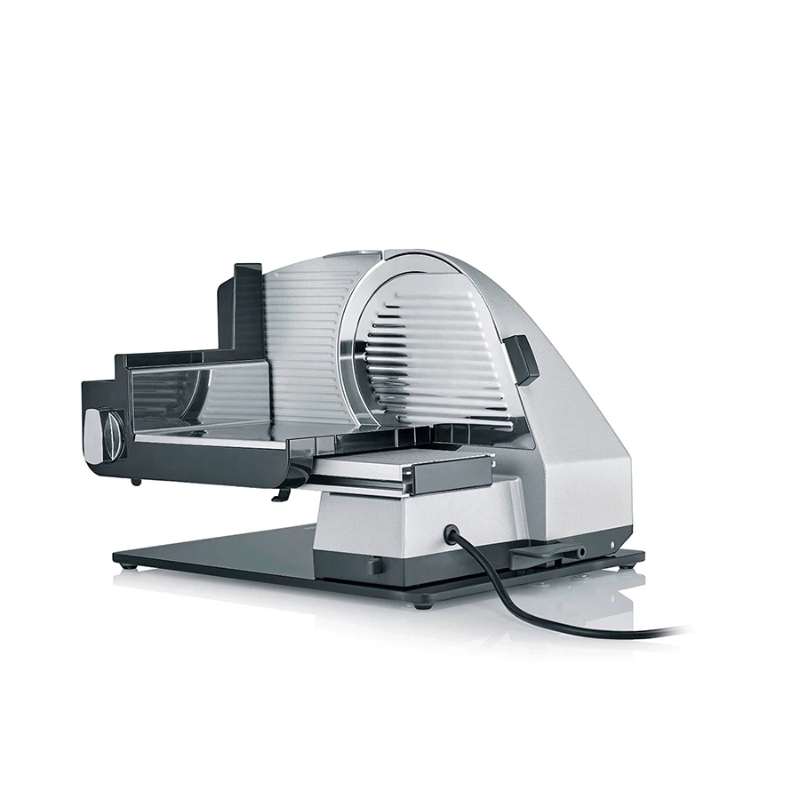 Graef Slicer Iconic25 Kipbar Pålægsmaskine CERA Mat Sølv GRM99FEU by Graef color Sort