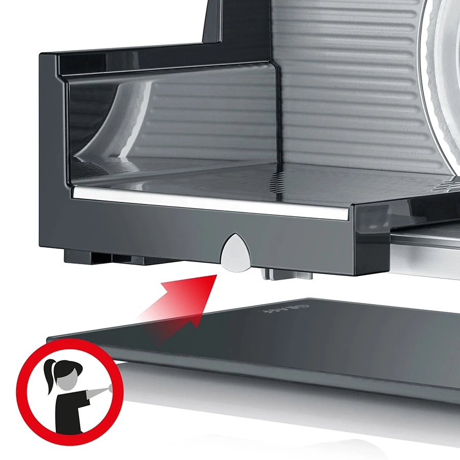 Graef S42000 Essence Pålægsmaskine Sølv Metal GRS42000EU by Graef color Sort