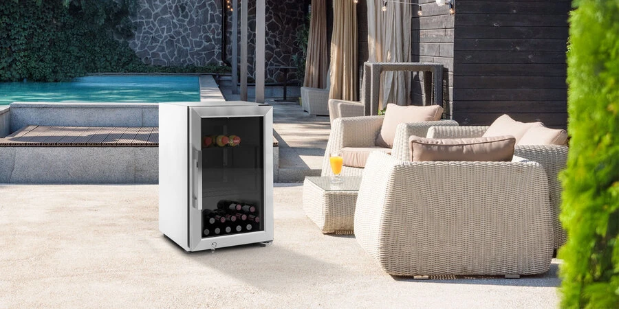 Caso 707 BBQ Deluxe S-R Smart Udekøleskab 63 L CS707 by CASO color Sort