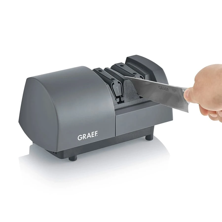 Graef SG520EU Elektrisk Knivsliber Grå GRSG520EU by Graef color Sort