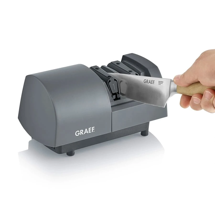 Graef SG520EU Elektrisk Knivsliber Grå GRSG520EU by Graef color Sort
