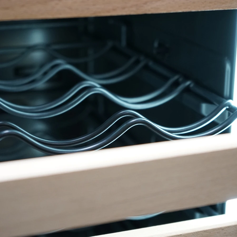 Caso WineChef Duo 122 Vinkøleskab 2 Zoner 1625mm CS674 by CASO color Sort
