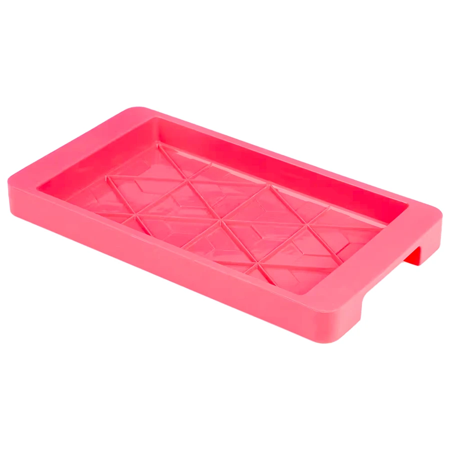 Lurch FlexiForm Chokoladeform i Silikone 12x22 cm Pink LU85096 by LURch color Sort