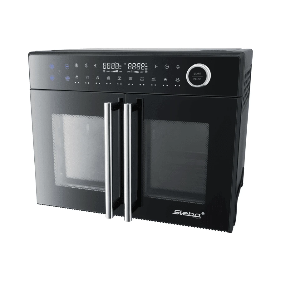 Steba Tri-Zone Airfryer 24 L Sort STAF24TRIZONE by Steba color Sort