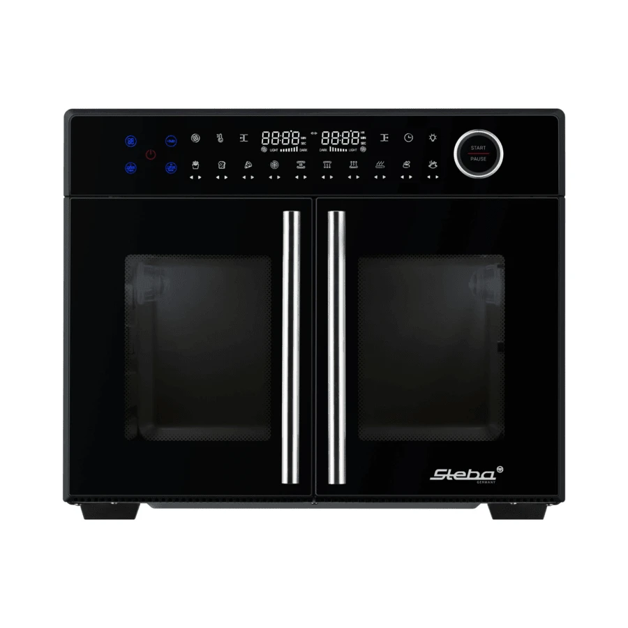 Steba Tri-Zone Airfryer 24 L Sort STAF24TRIZONE by Steba color Sort