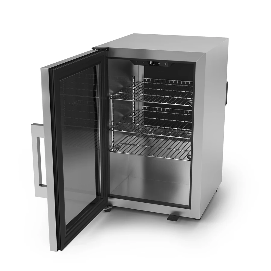 Caso BBQ Deluxe S-L Smart Flaskekøleskab Rustfrit Stål CS708 by CASO color Sort