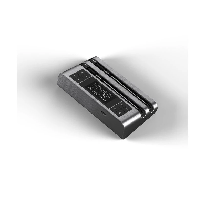 Hâws Trådløst Stegetermometer til Grill med 2 Prober 30-HBWMTP2  color Sort