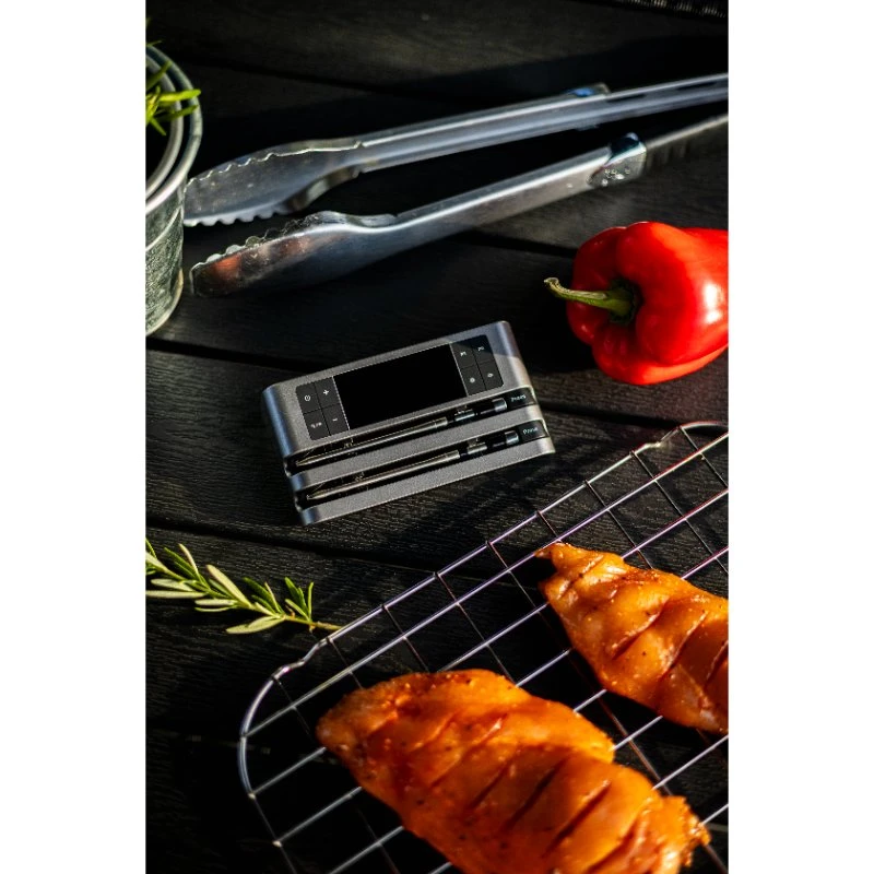 Hâws Trådløst Stegetermometer til Grill med 2 Prober 30-HBWMTP2  color Sort