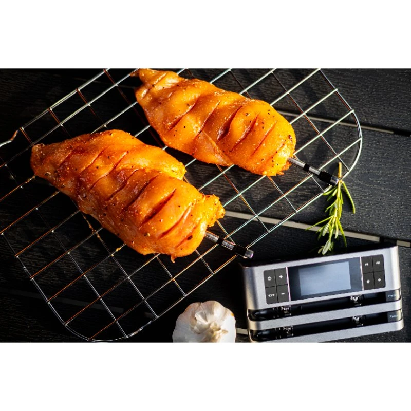 Hâws Trådløst Stegetermometer til Grill med 2 Prober 30-HBWMTP2  color Sort