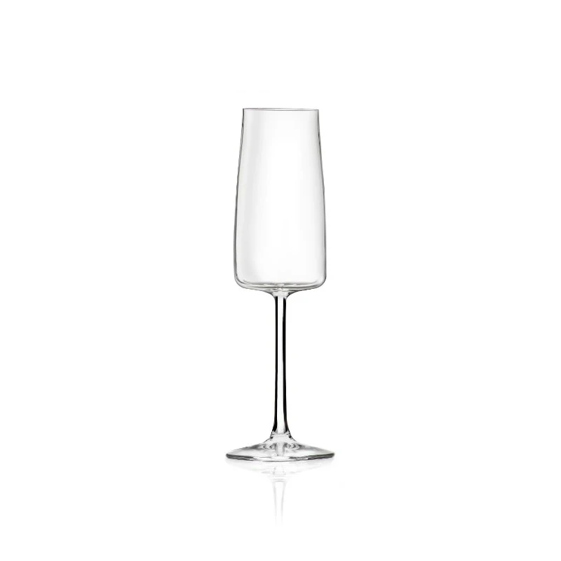 RCR ESSENTIAL Champagneflute 30 cl 6 stk. 27287020206  color Sort