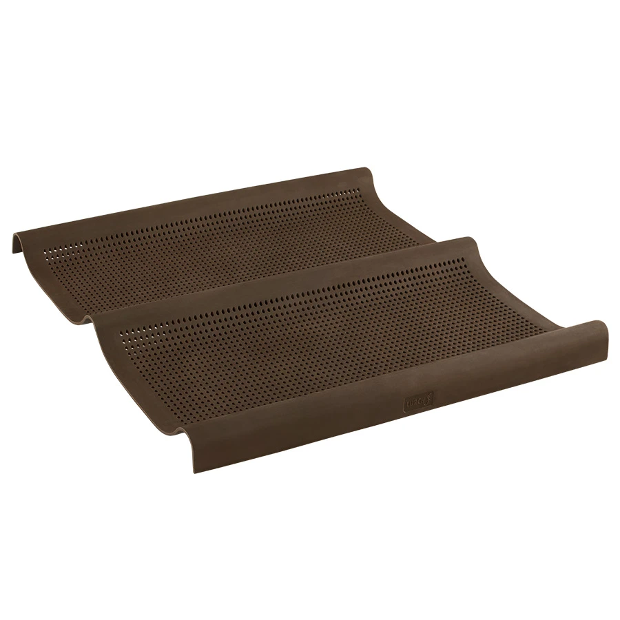 Lurch FlexiForm Ciabatta Bageform i Silikone 26x30 cm 2 stk LU85080 by LURch color Sort