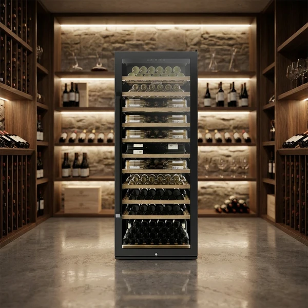 Caso WineSafe 300 Smart Vinkøleskab Sort 805x800x2045mm CS664 by CASO color Sort