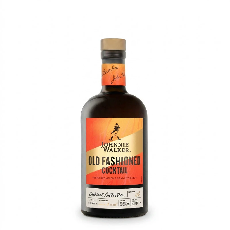 Johnnie Walker Old Fashioned Færdigblandet Cocktail 70cl L-67-976-00  color Sort