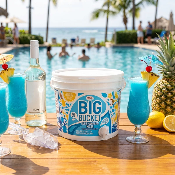 Master of Mixes Big Bucket Blue Hawaiian 2,8 L 19056MOM  color Sort