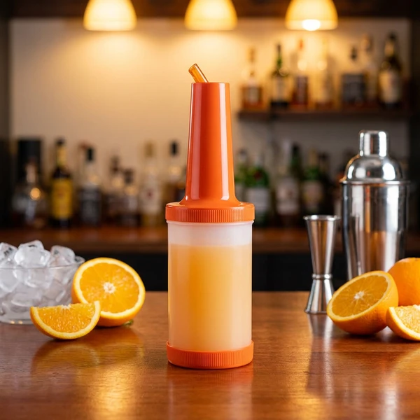 Store & Pour Flaske 1L Orange PQO0002  color Sort