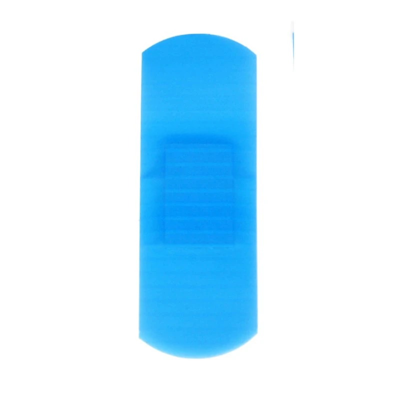 Blå Sporbare Plastre 7,2x2,5cm 100 stk QP7072  color Sort