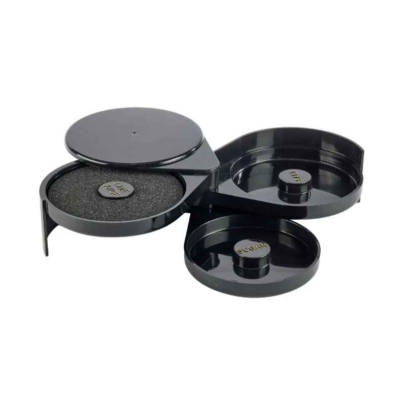 Glasrimmer Sort 3-delt GR00010  color Sort