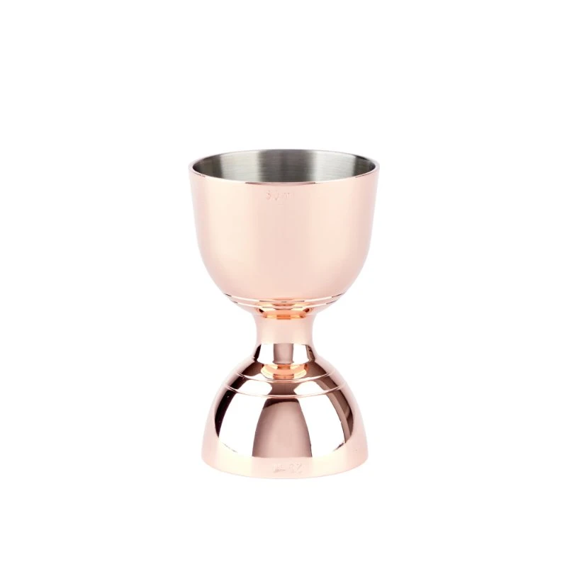 Jigger Bell 25/50 ml Kobberfinish JG0004C  color Sort