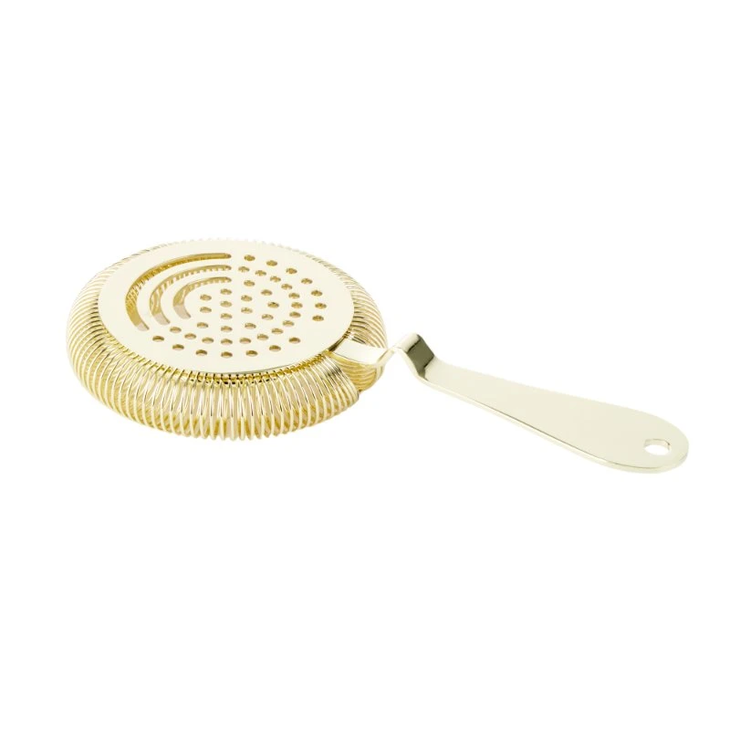 Cocktail strainer Guld 18,5x9,5 cm Rustfrit Stål ST0030G  color Sort