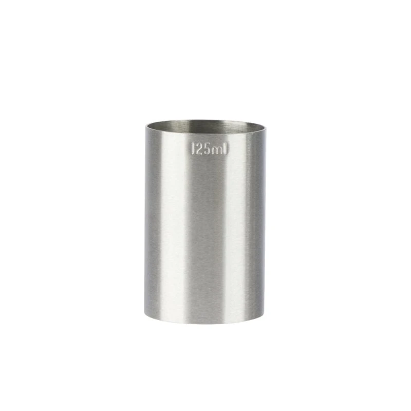 Jigger Målebæger 125 ml Rustfrit Stål THIM125  color Sort