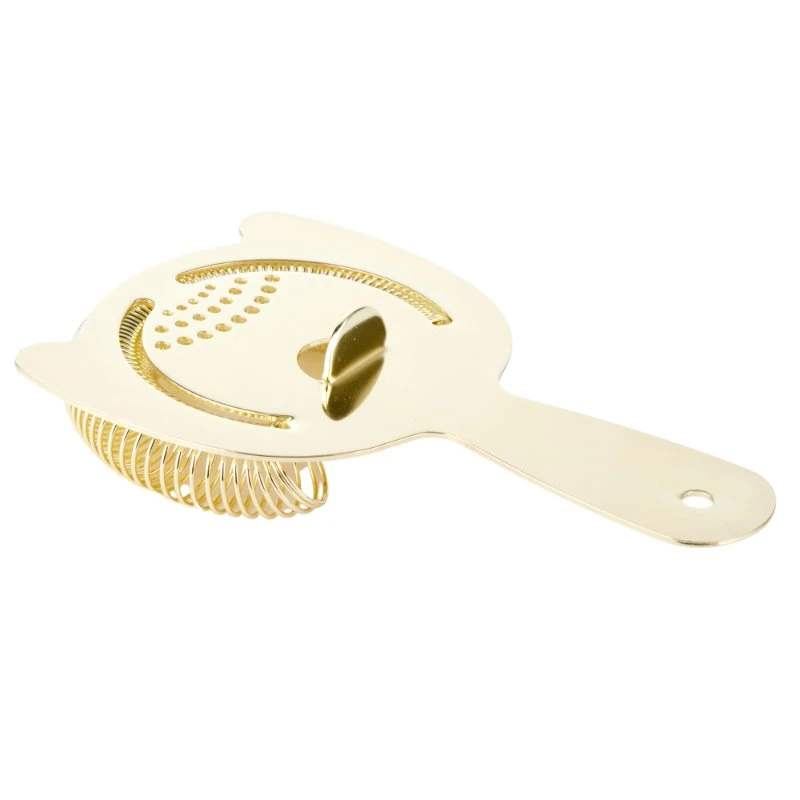 Hawthorne Strainer Guld med ører 15x9cm ST0037G  color Sort