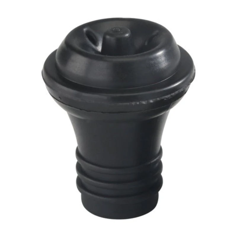Vakuumprop til vin plast 2 stk WVPS000  color Sort