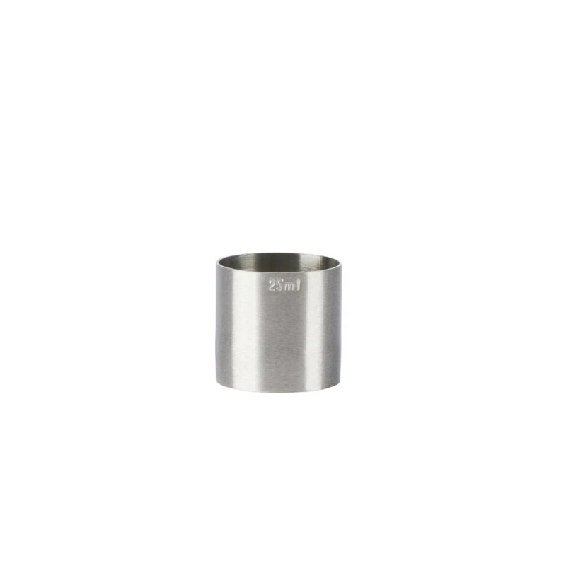 Jigger Målebæger 25ml Rustfrit Stål THIM25  color Sort