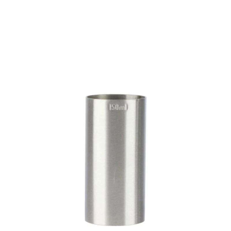 Målebæger Thimble 150ml Rustfrit Stål THIM150  color Sort