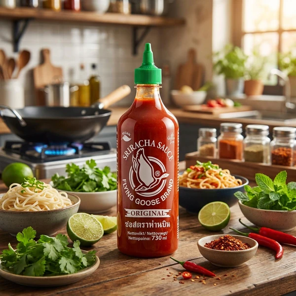 Flying Goose Sriracha chilisauce 73 CL 382219  color Sort