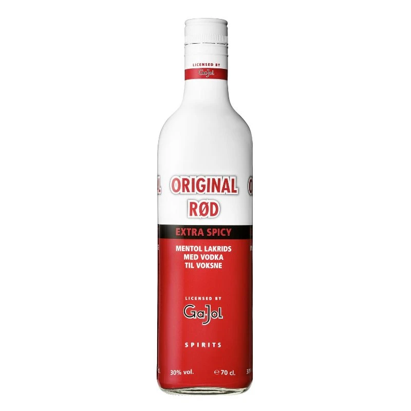 Ga-Jol Original Rød / Mentol Lakrids Spicy 30% 64028  color Sort