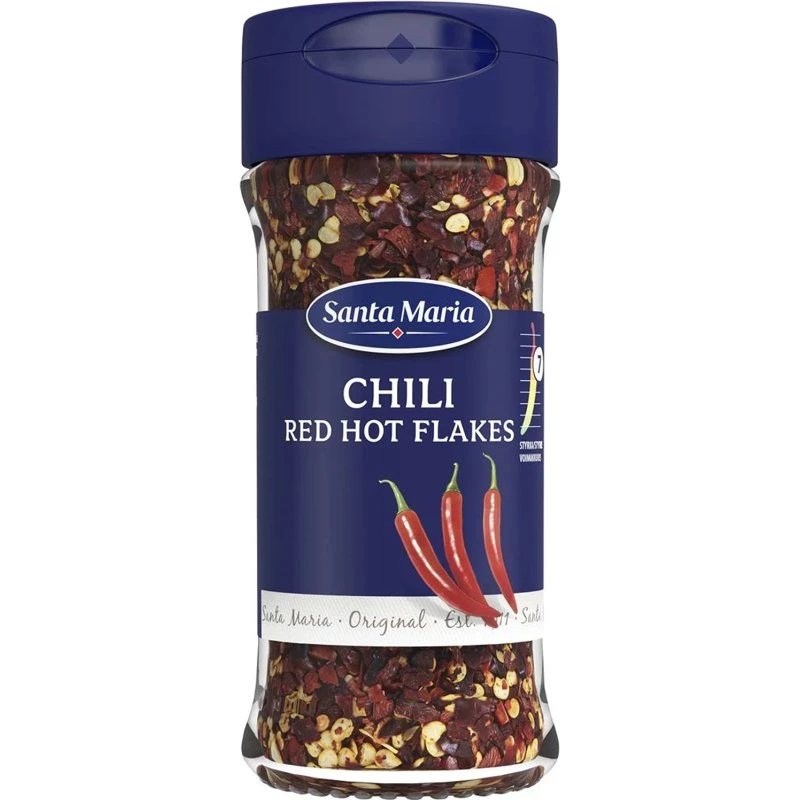Krydderi Chilipeber Red Hot Flager 291402 by SANTA M color Sort