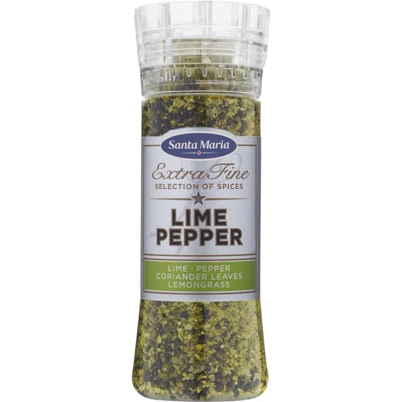 Krydderikværn Lime/Peber 96469 by SANTA M color Sort