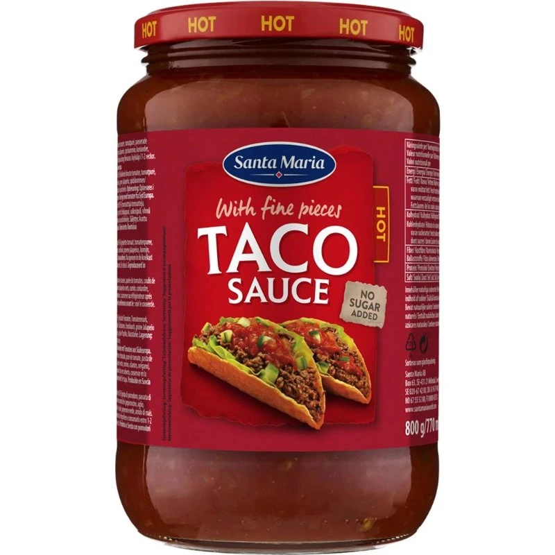 Tacosauce Hot 257053 by SANTA M color Sort