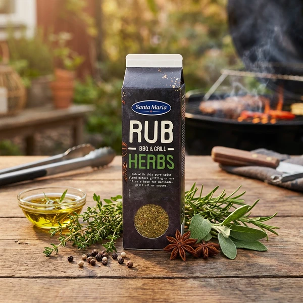 Krydderi DryMarinade/Rub Urter 269040 by SANTA M color Sort