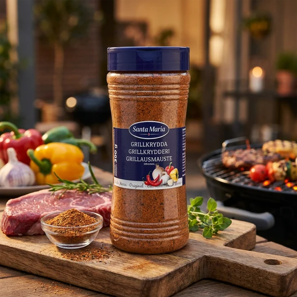 Krydderi Grill Strøglas 284802 by SANTA M color Sort