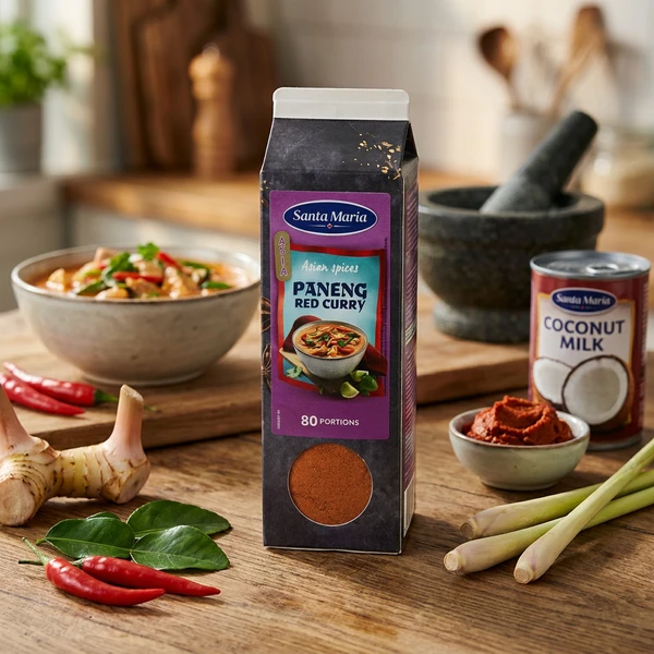 Krydderi Paneng Curry Red 269017 by SANTA M color Sort