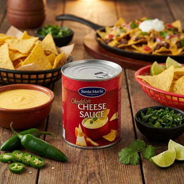 Cheesesauce Cheddar 359341 by SANTA M color Sort