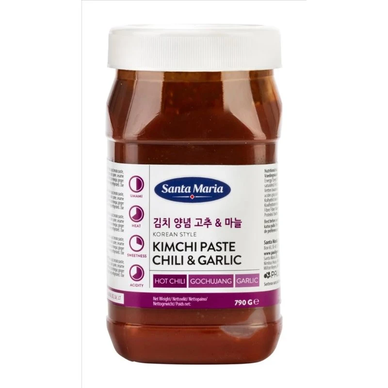 Kimchipaste Chili/Hvidløg 363475 by SANTA M color Sort