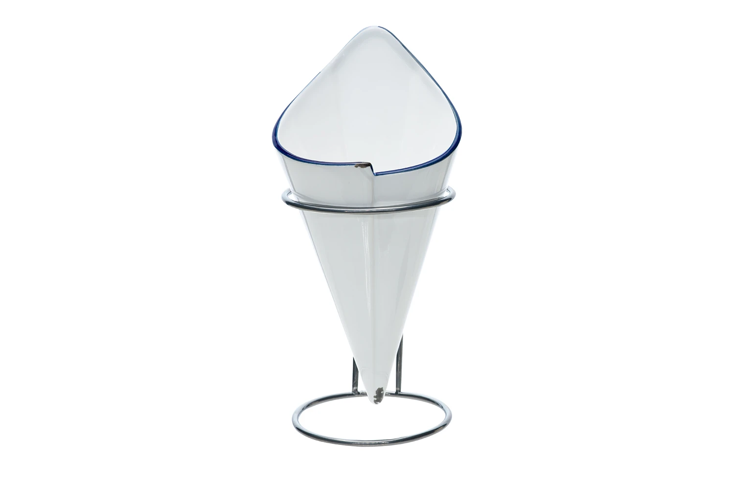 Pommes Frites Bæger med Holder Stentøj 9,5cm 4672022 by COSY & TRENDY color Sort