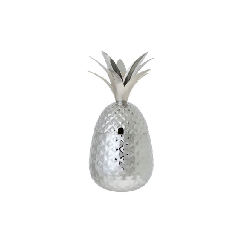 BarLife 2026 Ananas Cocktailkrus Sølv 800 ml 1002043Z by COSY & TRENDY color Sort