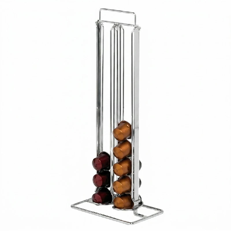 Kapselholder til 40 Kaffekapsler Metal 37cm VL4836 by COSY & TRENDY color Sort