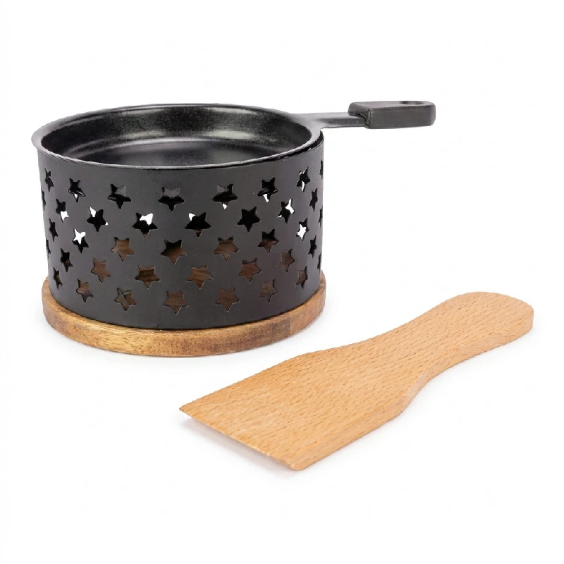 Raclette Rund til 1 Person Ø16cm 5659004 by COSY & TRENDY color Sort